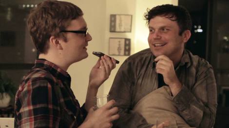 Nathan Adloff and Danny Rhodes star in Adloff’s Cock N’ Bull. Courtesy of Nathan Adloff.