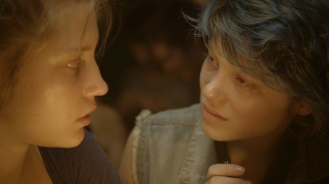 Adèle Exarchopoulos and Léa Seydoux star in Abdellatif Kechiche’s “Blue is the Warmest Color.” Courtesy of Sundance Selects.