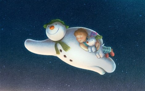 Hilary Audus’s “The Snowman and the Snowdog.” Courtesy of NCircle Entertainment.