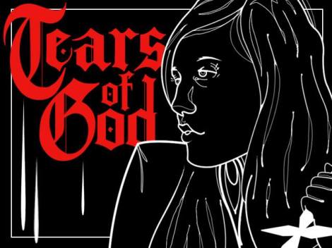 Poster art for Robert Hillyer Barnett’s “Tears of God.” Courtesy of Vincent Riquier. 