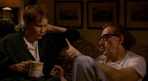 Mia Farrow and Woody Allen star in Allen’s 1992 masterpiece, “Husbands and Wives.” Courtesy of TriStar Pictures.