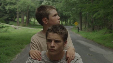 Ryan Jones and Nathan Varnson star in Daniel Patrick Carbone’s “Hide Your Smiling Faces.” Courtesy of Tribeca Film.