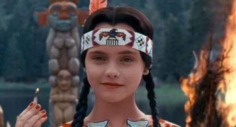 Christina Ricci in Barry Sonnenfeld’s “Addams Family Values.” Courtesy of Paramount Pictures.