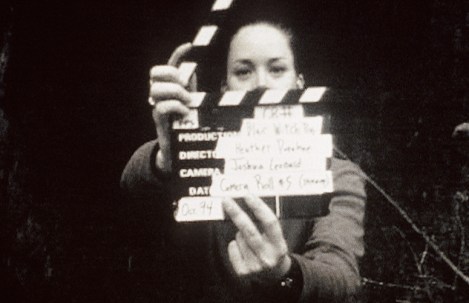 Heather Donahue in Eduardo Sánchez and Daniel Myrick’s “The Blair Witch Project.” Courtesy of Haxan Films.