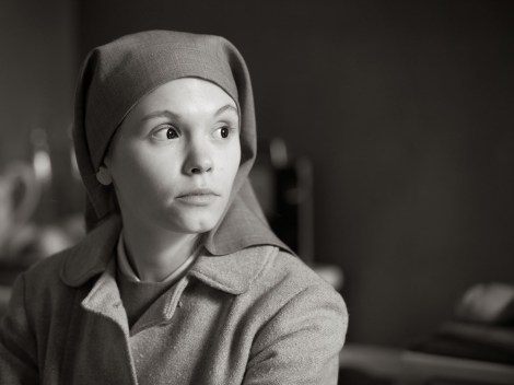 Agata Trzebuchowska in Pawel Pawlikowski’s “Ida.” Courtesy of Music Box Films.