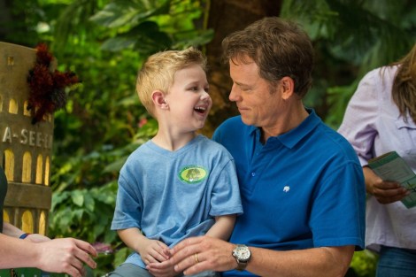 Connor Corum and Greg Kinnear in Randall Wallace’s “Heaven Is For Real.” Courtesy of Tri-Star Pictures.