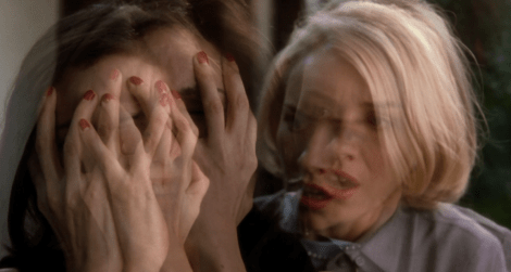 Laura Elena Harring and Naomi Watts in David Lynch’s “Mulholland Dr.” Courtesy of Universal Pictures.