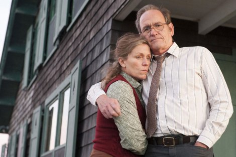 Frances McDormand and Richard Jenkins in Lisa Cholodenko’s “Olive Kitteridge.” Courtesy of HBO.
