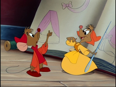 Mice from 1950’s “Cinderella.” Courtesy of Disney.