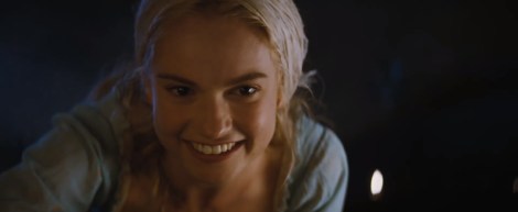 Lily James in Kenneth Branagh’s “Cinderella.” Courtesy of Disney.