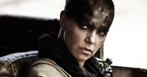 Charlize Theron in George Miller’s “Mad Max: Fury Road.” Courtesy of Warner Bros.