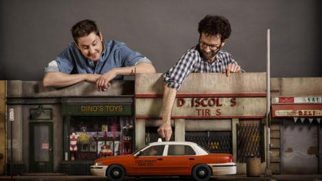 Duke Johnson and Charlie Kaufman, co-directors of "Anomalisa."