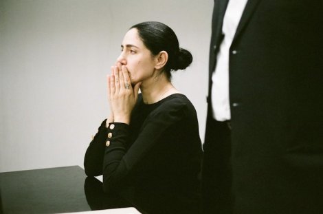 Ronit Elkabetz in Ronit & Shlomi Elkabetz’s “Gett: The Trial of Viviane Amsalem.”