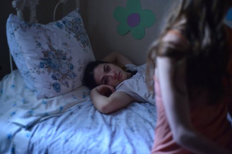 Isabelle Fuhrman and Caitlin Carver in THE DELTA GIRL, photo by Madeleine Morlet (c) American Film Institute